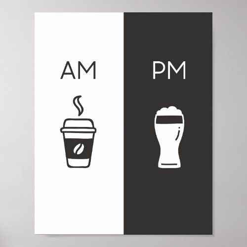 Coffee and Beer _ AmPm  Poster