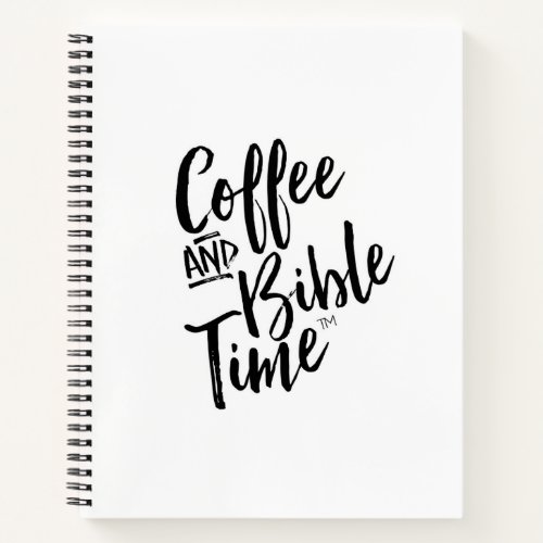 Coffee and Bible Time Journal
