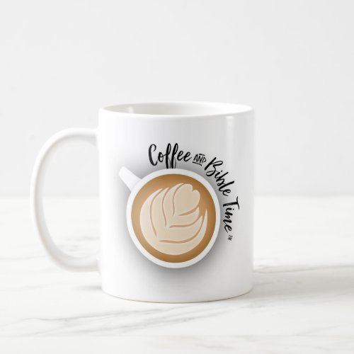 Coffee and Bible Time Logo Mug
