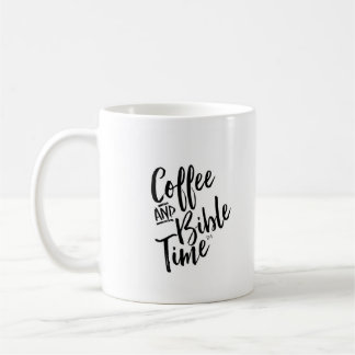 Coffee and Bible Time Mug