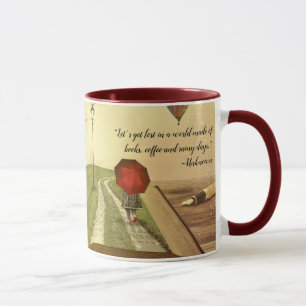 Coffee and Book Avid Readers Gift Cup