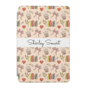 Coffee and Books iPad Case – Cozy Reader Aesthetic
