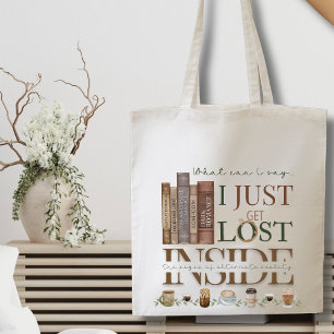 Coffee and Books Reading Club Book Lover Tote Bag