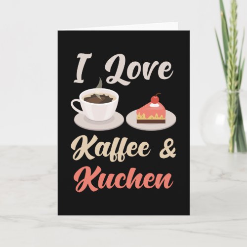 Coffee And Cake Card