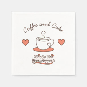 Coffee and Cake Napkins