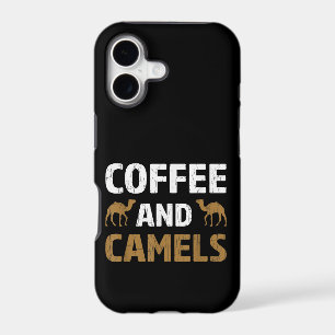 Coffee And Camels Funny Camel Animal Lover Graphic iPhone 17 Case