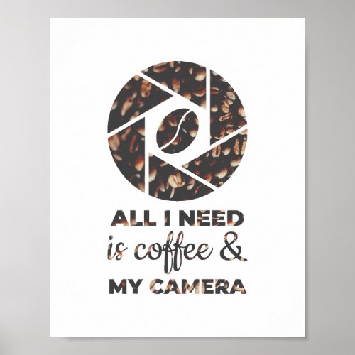 Coffee and Camera Poster