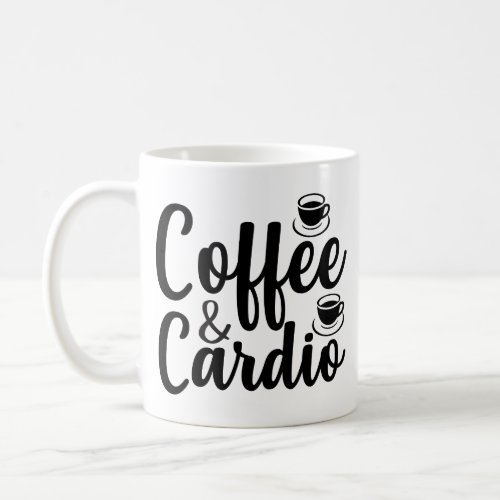 Coffee and Cardio Coffee Mug