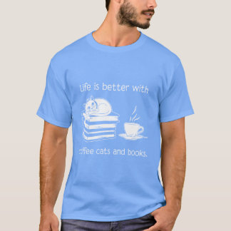 Coffee and Cat family T-Shirt
