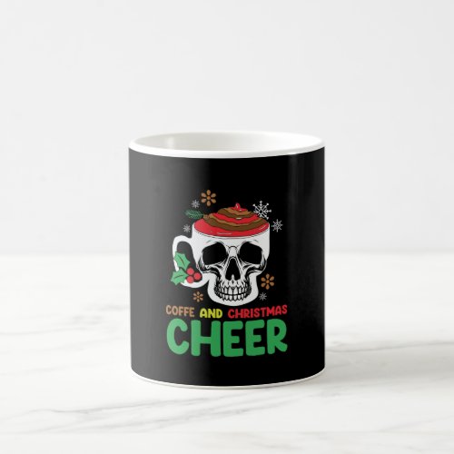 Coffee And Christmas Cheer Christmas Coffe Lattle  Coffee Mug