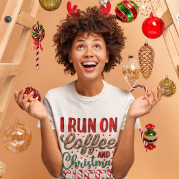 Coffee and Christmas Cheer T-Shirt