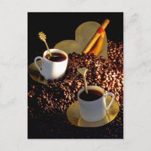 Coffee and Cigar Postcard
