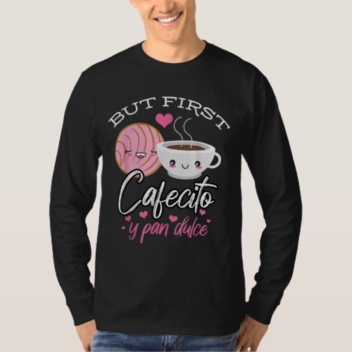 Coffee and Conchas Mexican Food T_Shirt