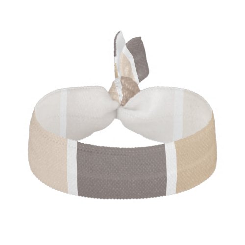 Coffee and Cream Colors Hair Tie