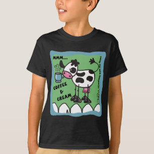 Coffee and Cream Cow T-Shirt