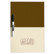 Coffee And Cream Menu Block Art