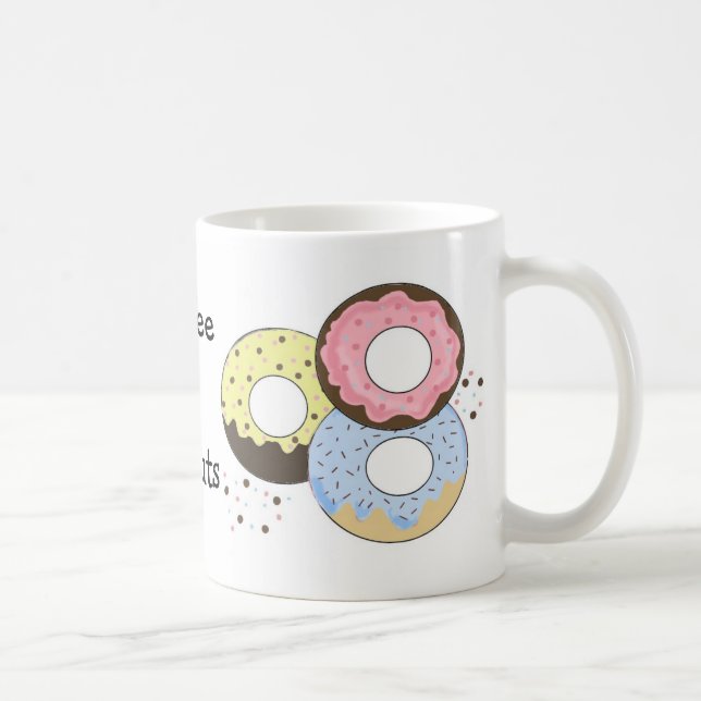 Coffee and Donuts Mug (Right)