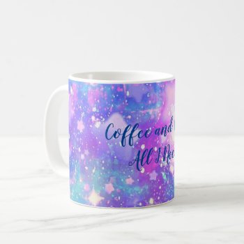 Coffee And Dp Is All I Need Coffee Mug by KraftyKays at Zazzle