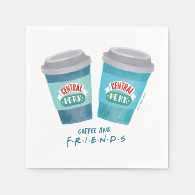 Coffee and FRIENDS™ Napkins (Front)