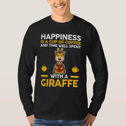 Coffee And Giraffes 1 T_Shirt