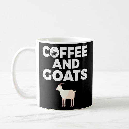 Coffee And Goats Goat  Coffee Mug