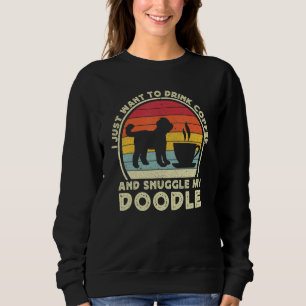 Coffee And Goldendoodle Labradoodle Dog Dad Mom Sweatshirt