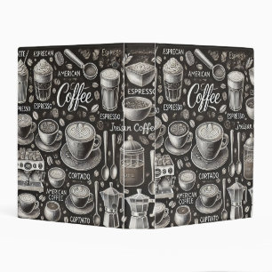 Coffee And Hot Drink Recipes Mini Binder