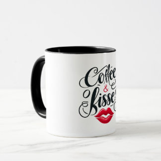Coffee and Kissess - romantic cup