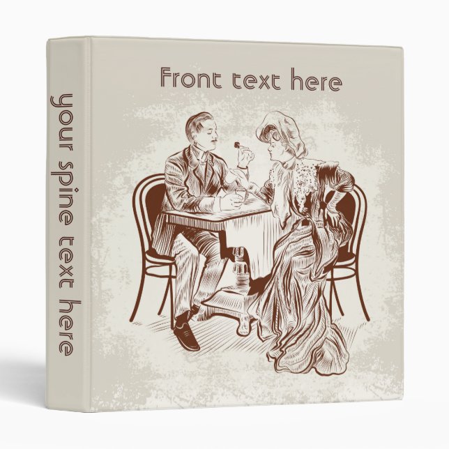 coffee and love binder (Front/Spine)
