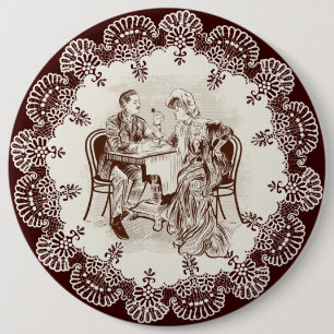 coffee and love button