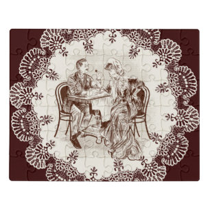 coffee and love jigsaw puzzle