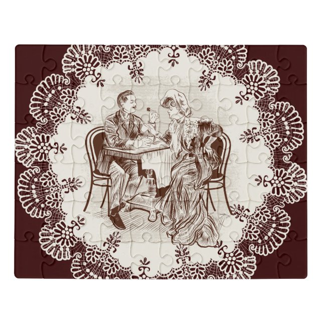 coffee and love jigsaw puzzle (Puzzle Horizontal)