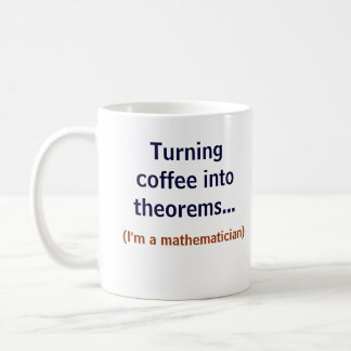 Coffee and Math Coffee Mug