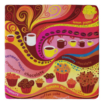 Coffee and Muffins Pattern