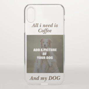 Coffee and my Dog Throw Pillow Speck iPhone Case