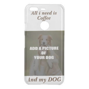 Coffee and my Dog Throw Pillow Speck iPhone Case