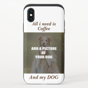 Coffee and my Dog Throw Pillow Speck iPhone Case