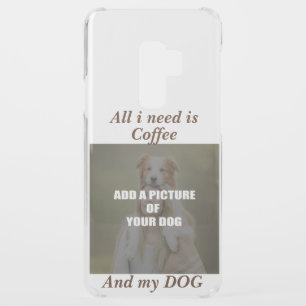 Coffee and my Dog Throw Pillow Speck iPhone Case