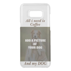 Coffee and my Dog Throw Pillow Speck iPhone Case