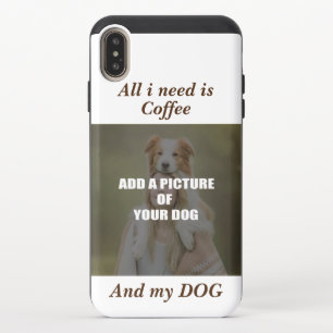 Coffee and my Dog Throw Pillow Speck iPhone Case