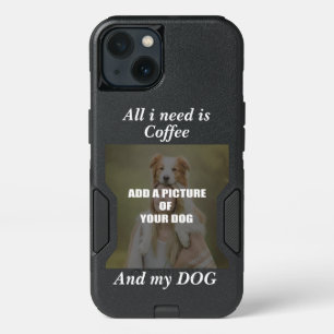 Coffee and my Dog Throw Pillow Speck iPhone Case