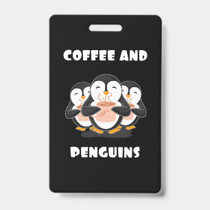 Coffee And Penguins Badge