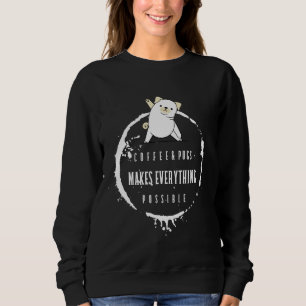 coffee and pug Classic T-Shirt 249 Sweatshirt