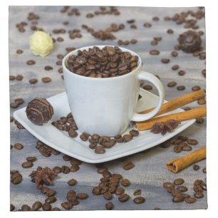Coffee and spices napkin