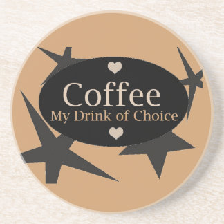 Coffee And Stars Drink Coaster