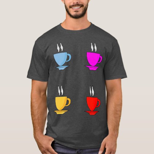 Coffee and Tea Cups T_Shirt