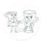 Coffee and Tea sticker