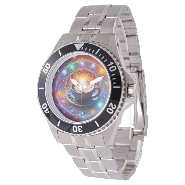 Coffee and the Cosmos: A Syzygy of Energy Watch (Angled)