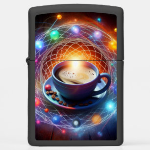 Coffee and the Cosmos: A Syzygy of Energy Zippo Lighter