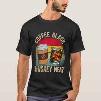 Coffee And Whiskey Drinking Drinkers T-Shirt